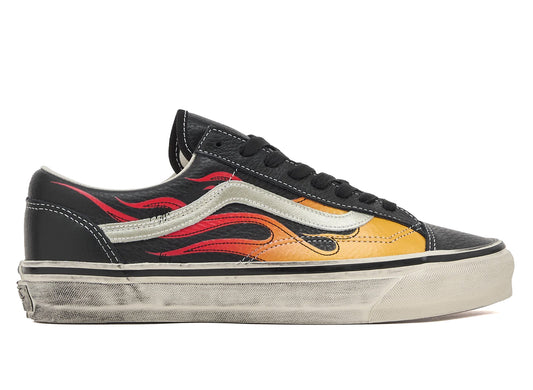 Vans LX Old Skool 36 Archive Flame in Black