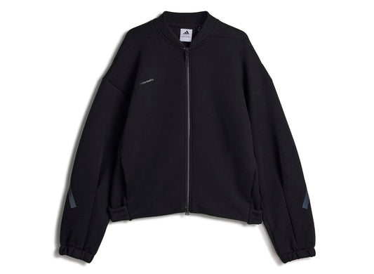 Adidas x Entire Studios Z.N.E. Uniform Full Zip Knit in Black