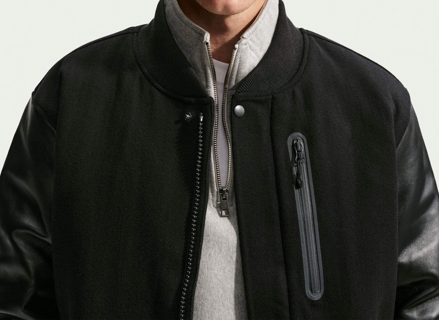 Nike NRG NBHD Destroyer Jacket in Black