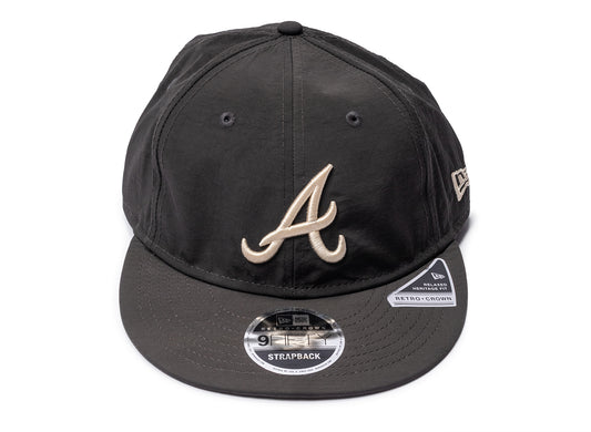New Era 9Fifty Atlanta Braves Nylon Strapback Hat