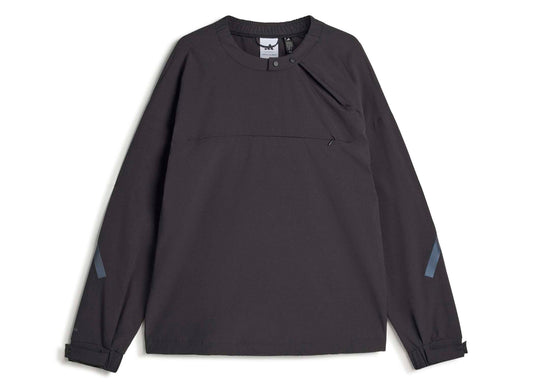Adidas x Entire Studios Z.N.E. Uniform Half Zip Woven in Black