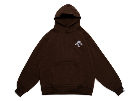 Warren Lotas Family Portrait Hoodie in Brown