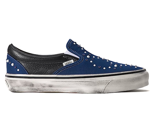 Vans LX Classic Slip-On 98 Pearlized in Indigo