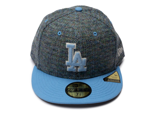 New Era Tweedy Cotton 59Fifty PC Los Angeles Dodgers Fitted Hat