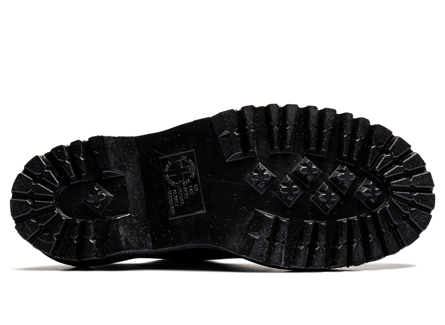 Dr. Martens Crocodile 1461 Bex Steel Toe Leather Shoes in Forest Green