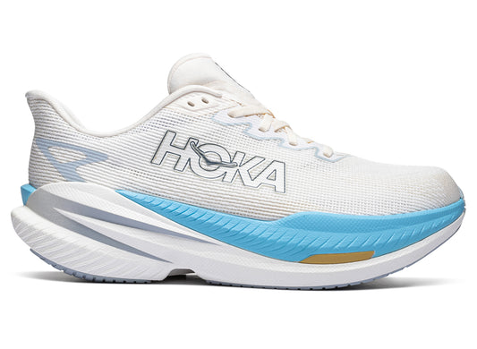 Women's Hoka Mach X 3 'White / Alabaster'