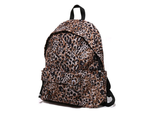 A Bathing Ape Wild Leopard Pattern Daypack