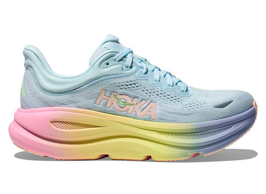 Women's Hoka Bondi 9 'Glimmering Blue / Overcast'