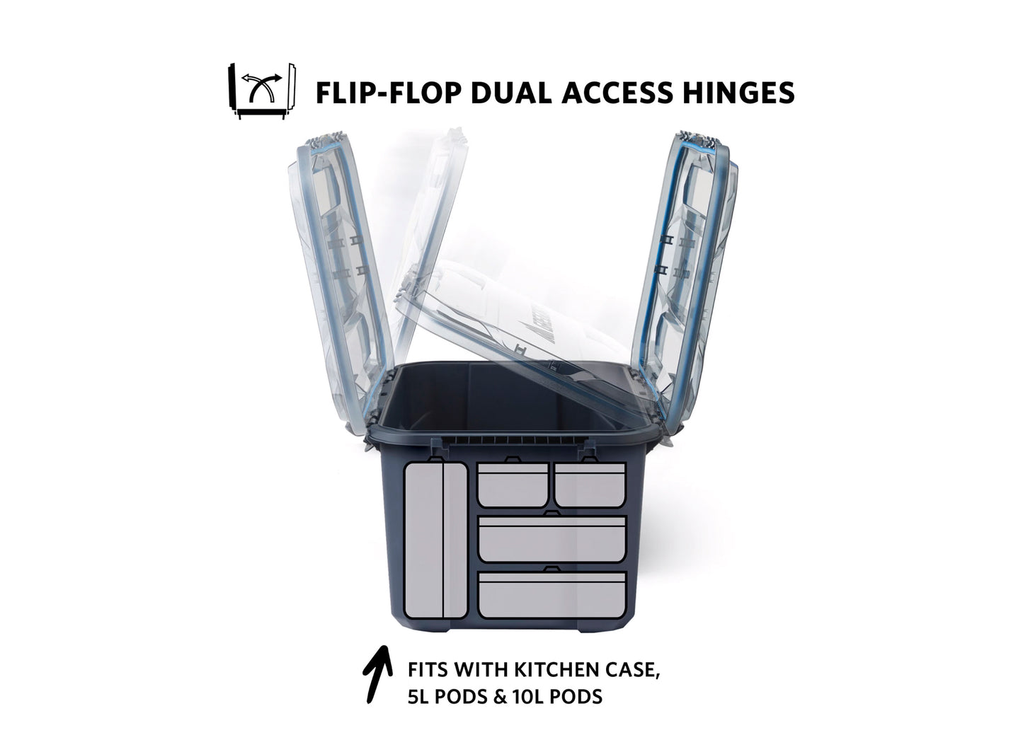 Gregory Alpaca Camp Box 50L in Mirage Tan