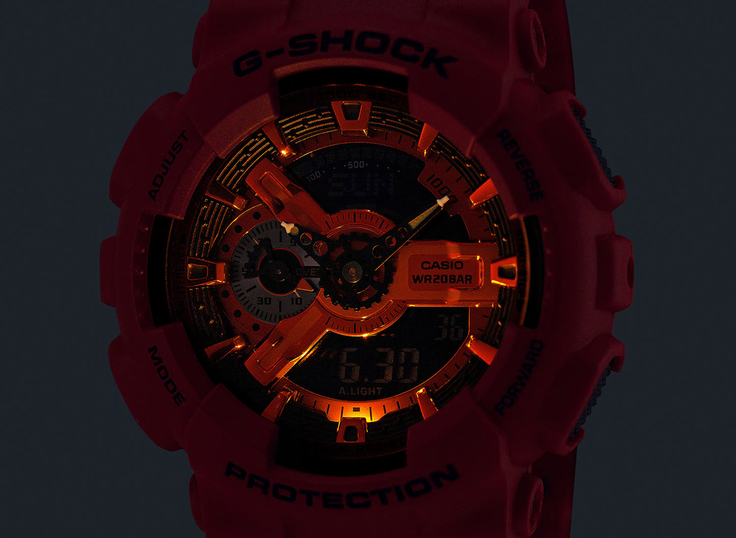 Casio G-Shock 110 Series GA110RRB-4A Watch