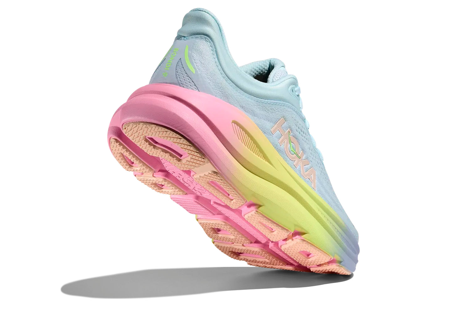 Women's Hoka Bondi 9 'Glimmering Blue / Overcast'