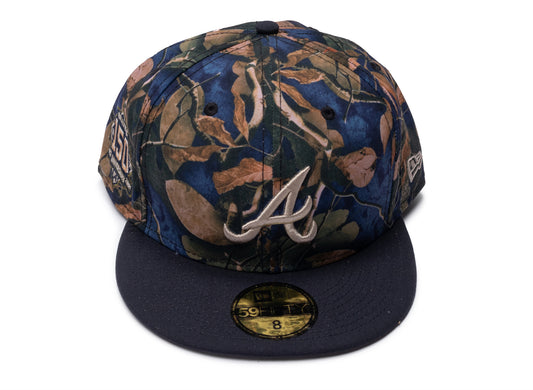New Era 59Fifty Leaves Atlanta Braves Fitted Hat