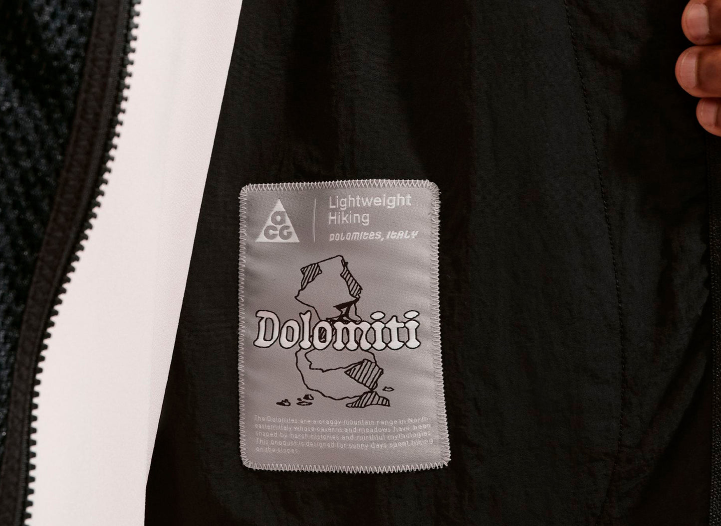 Nike ACG "Dolomiti" Gilet Noir / Blanc Summit