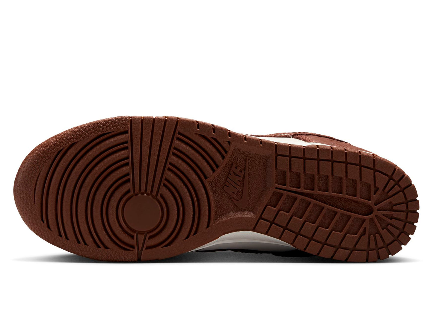 Women's Nike Dunk Low in Sail / Fauna Brown