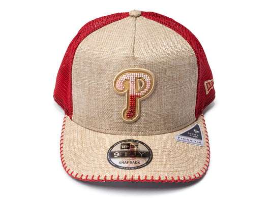 New Era 9Fifty AF Beaded Philadelphia Phillies Snapback Hat