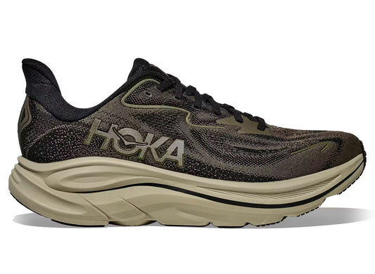 Hoka Clifton 10 'Dark Roast / Black'