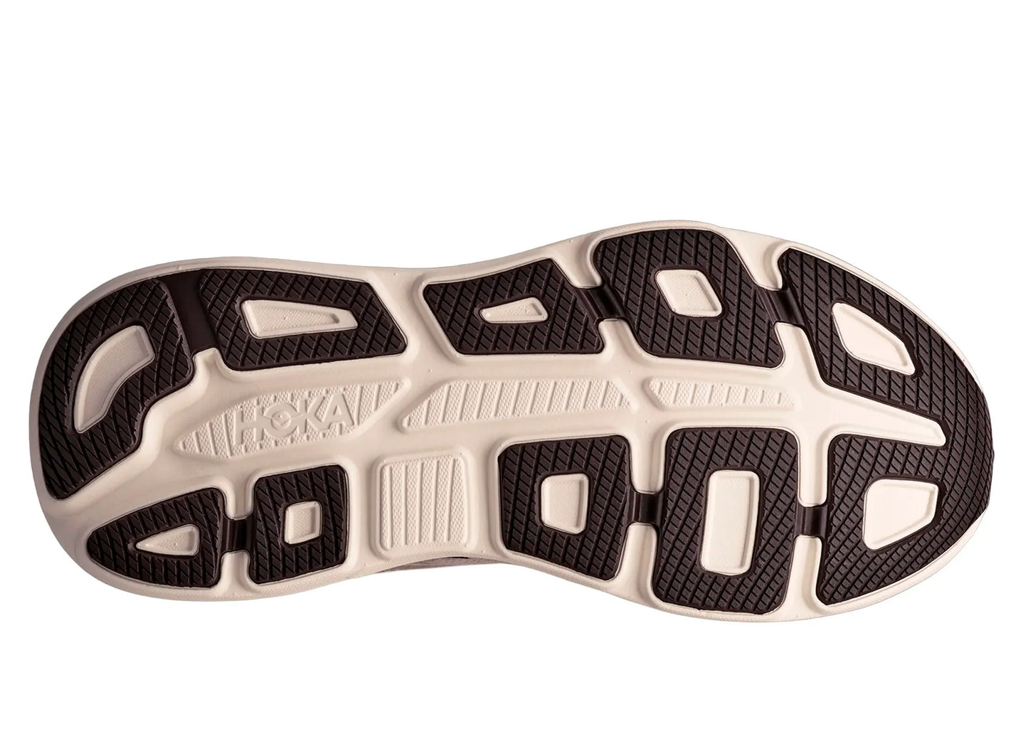 Hoka Bondi 9 'River Rock Grey / Alabaster'