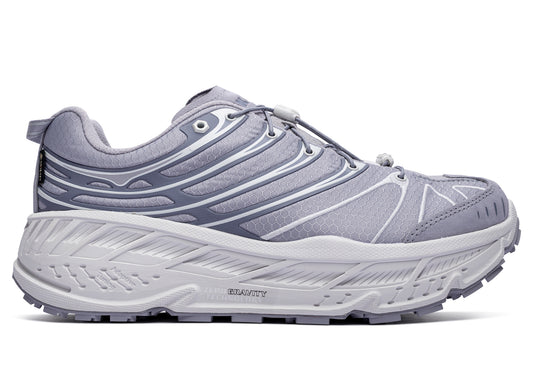 Unisex Hoka Stinson EVO GTX in Foggy Grey / Cosmic Grey