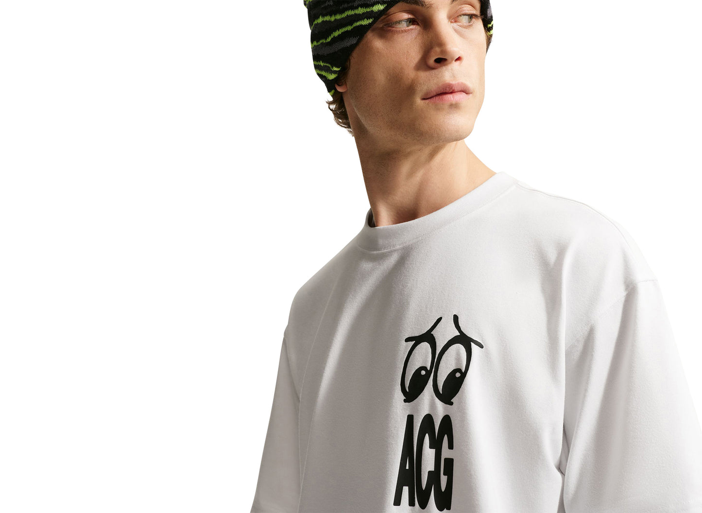 Nike ACG Dri-FIT "Don't Look Down" Tee in Summit White