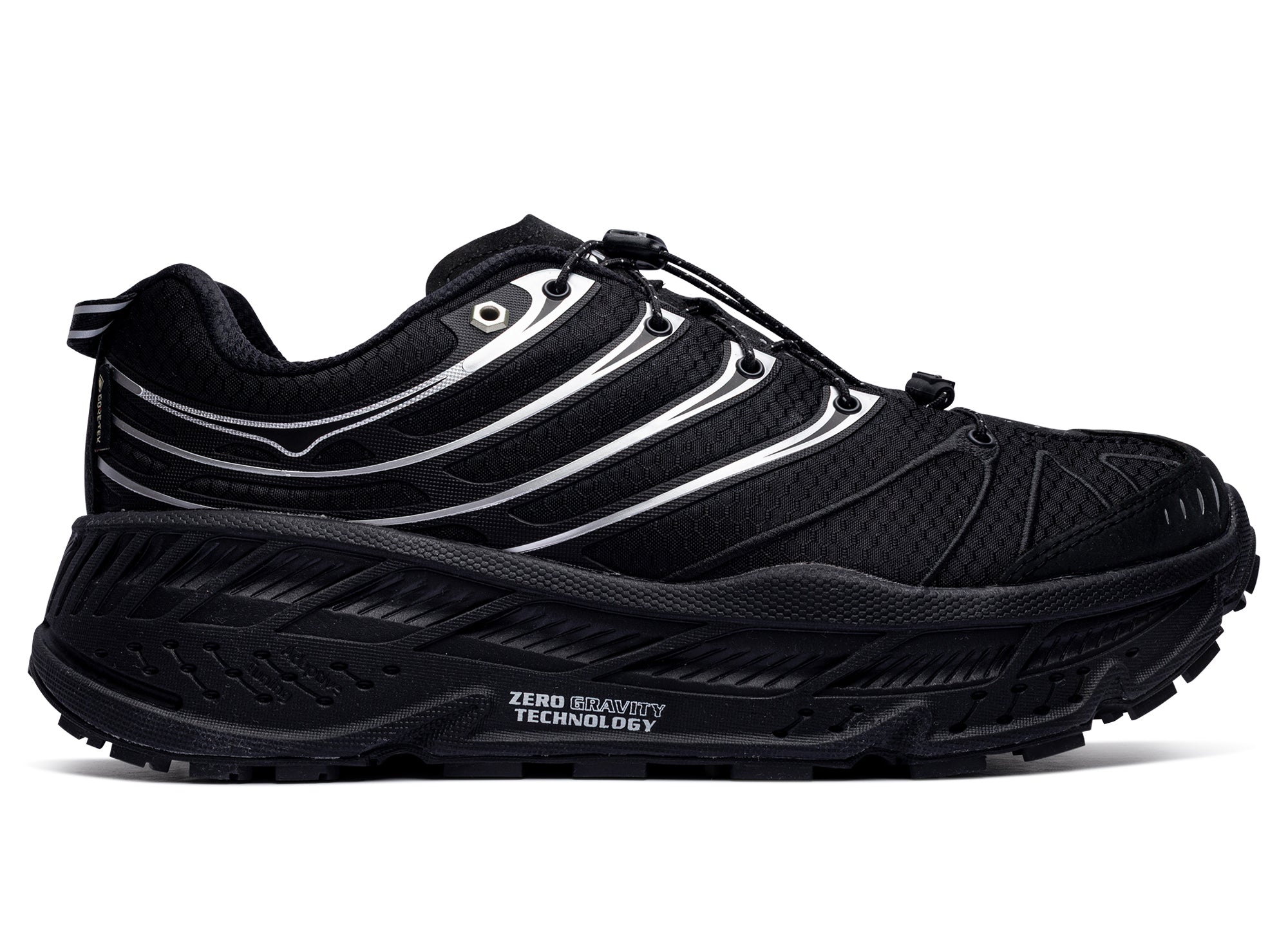 Unisex Hoka Stinson EVO GTX in Black / Silver – Oneness Boutique