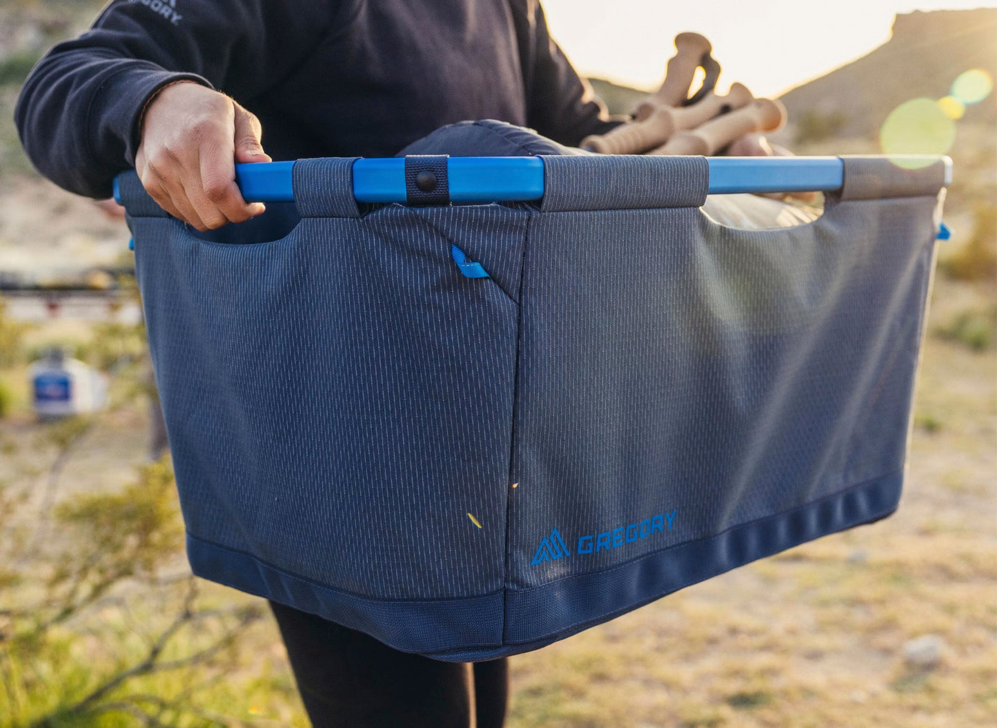 Gregory Alpaca Gear Basket 70 in Slate Blue