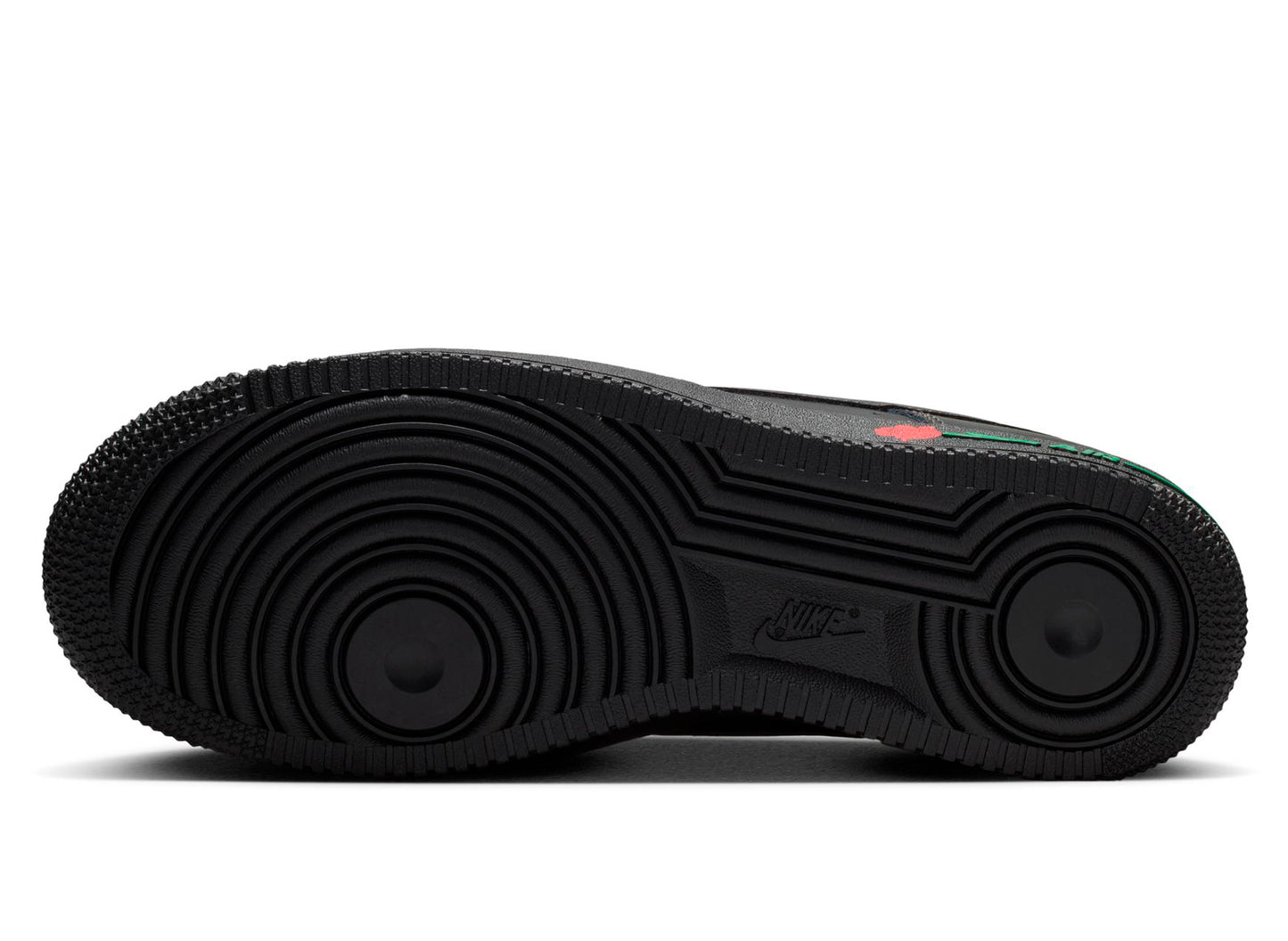 Women's Nike Air Force 1 '07 SE in Black / Sport Red