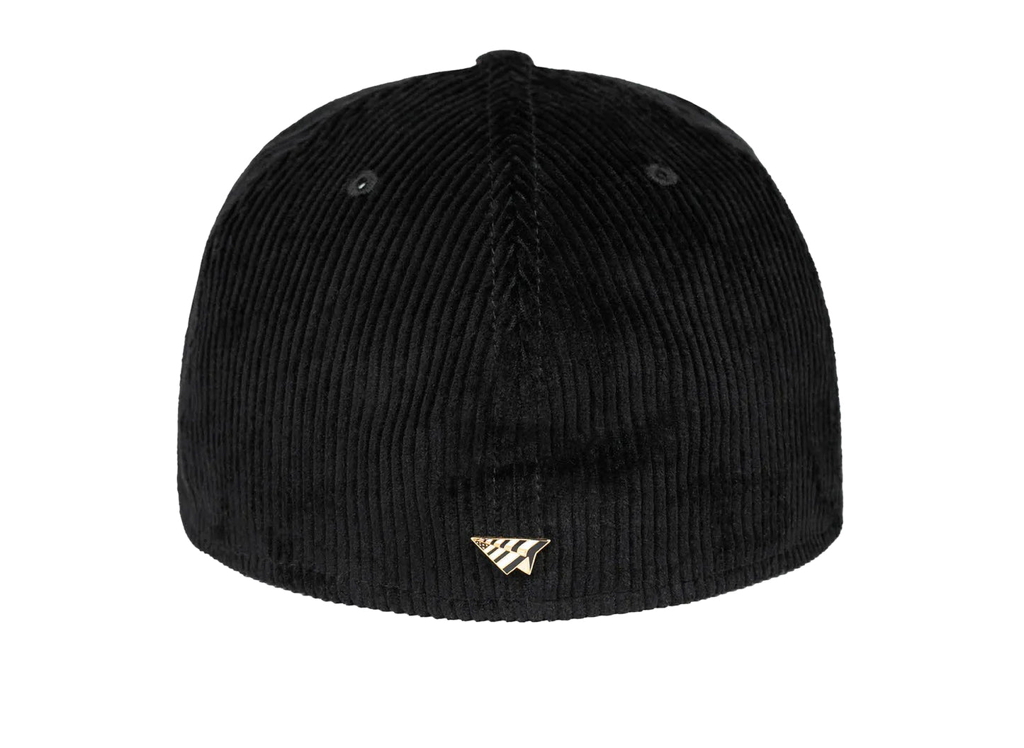 Paper Planes The Original Corduroy 59Fifty Fitted Crown Hat in Black