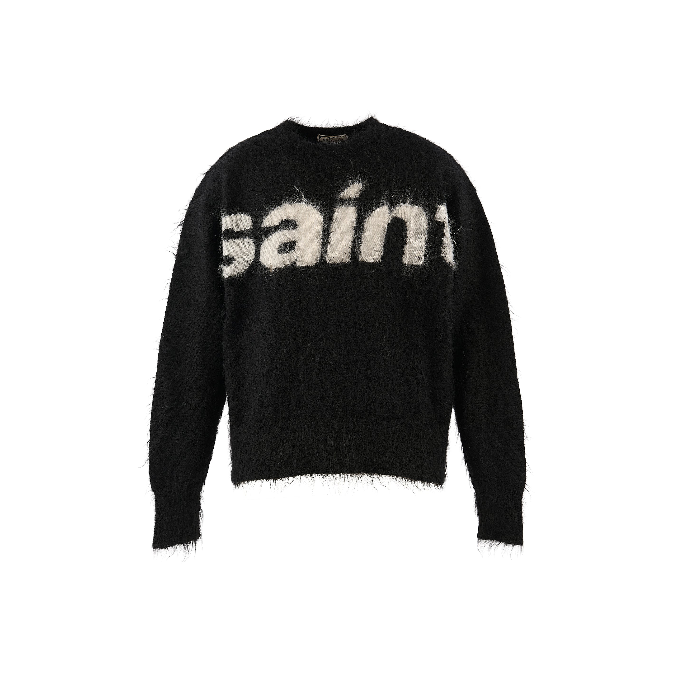 Saint Michael Mohair Crew Knit in Black – Oneness Boutique