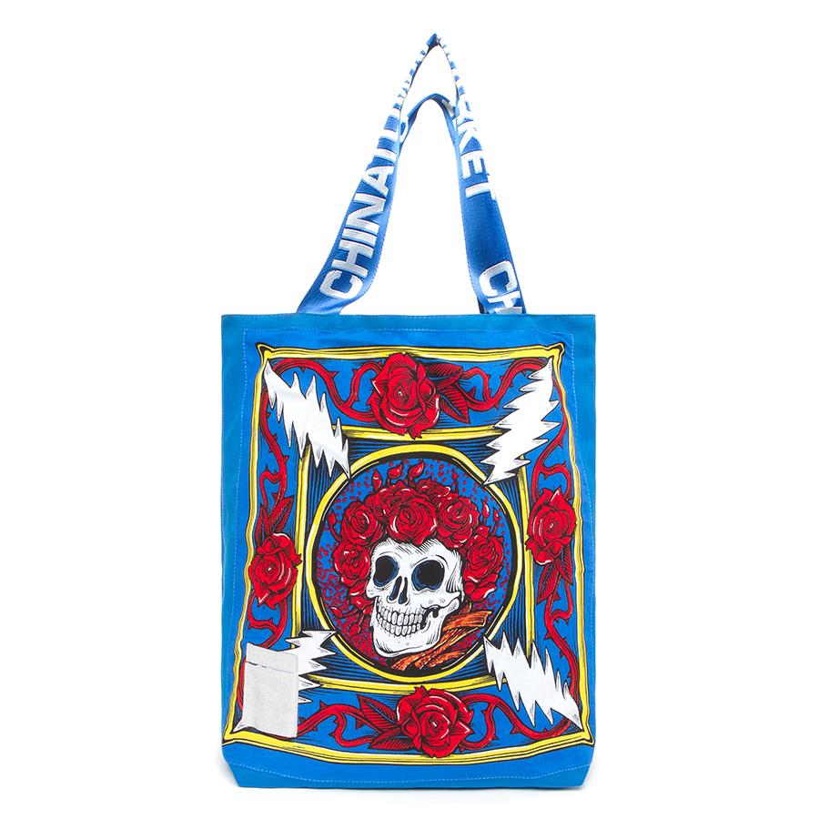 Chinatown Market Border Bandana Tote Bag