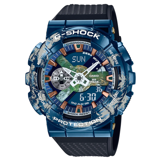 Casio G-Shock Metal Covered GM-110 Series Watch 'Planet Earth'
