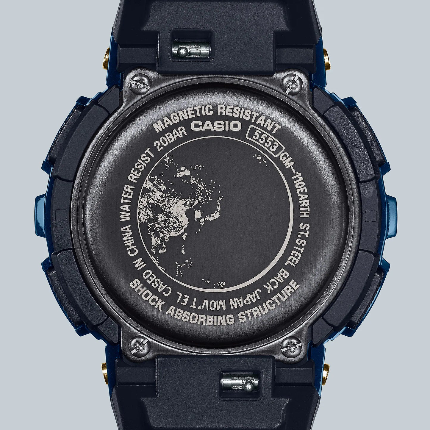 Casio G-Shock Metal Covered GM-110 Series Watch 'Planet Earth'