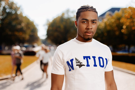 Planes - Nation Tee White