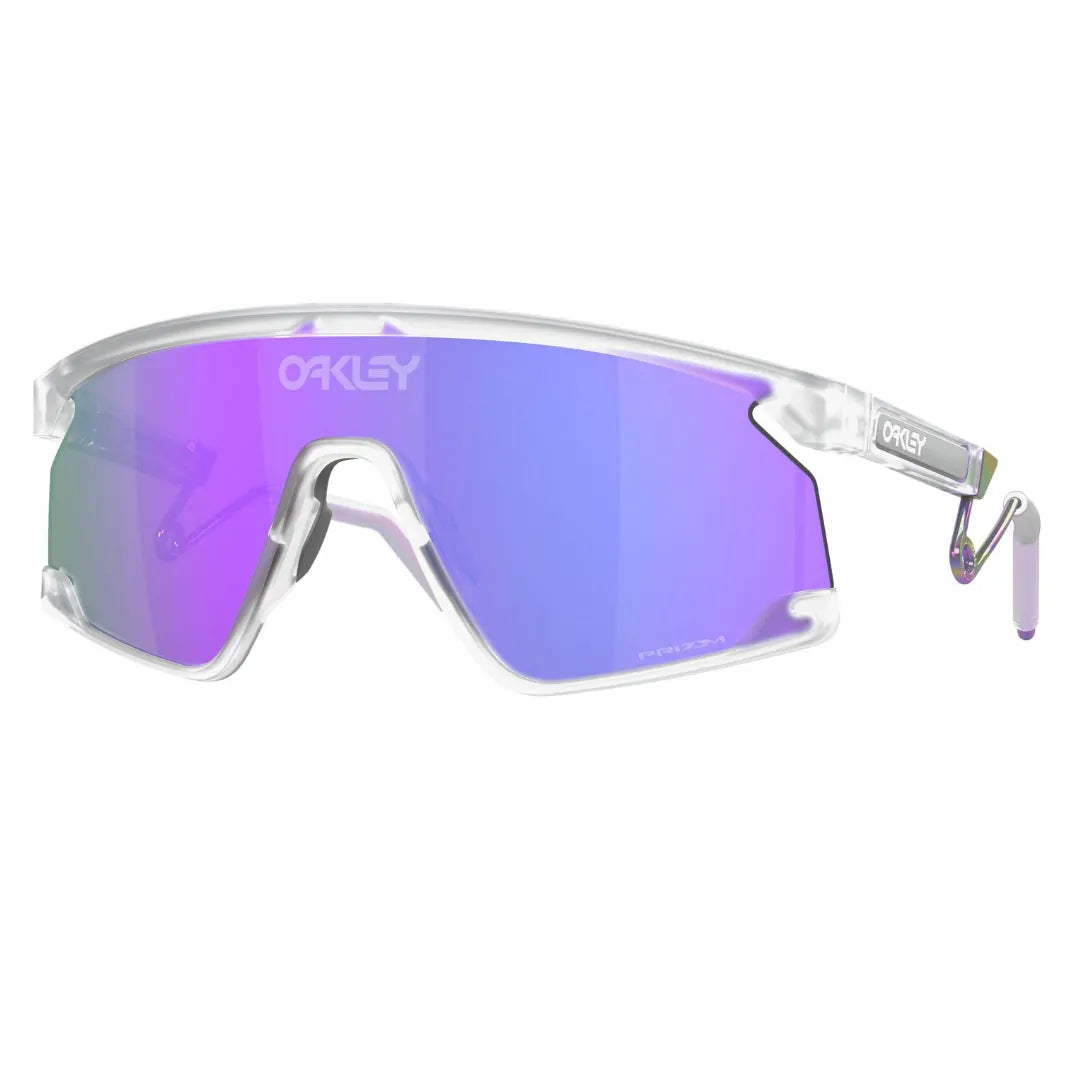 BXTR Metal - Matte Clear Frames Prizm Violet Lenses Sunglass – Oneness Boutique