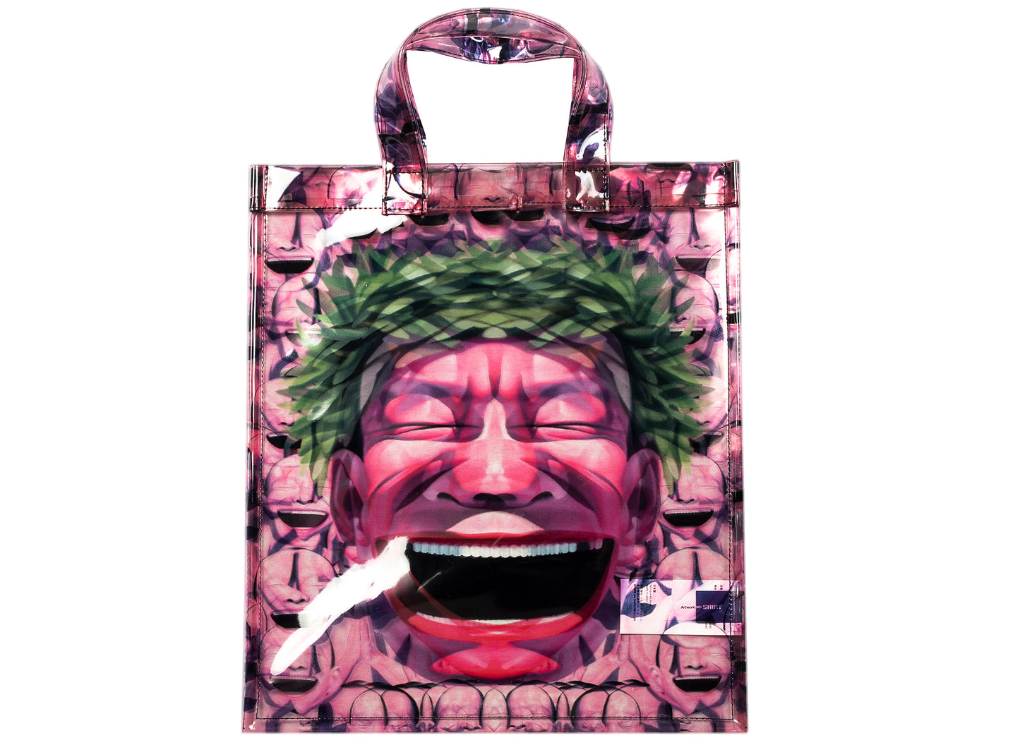 Comme des Garçon SHIRT x Que Minjun Tote Bag