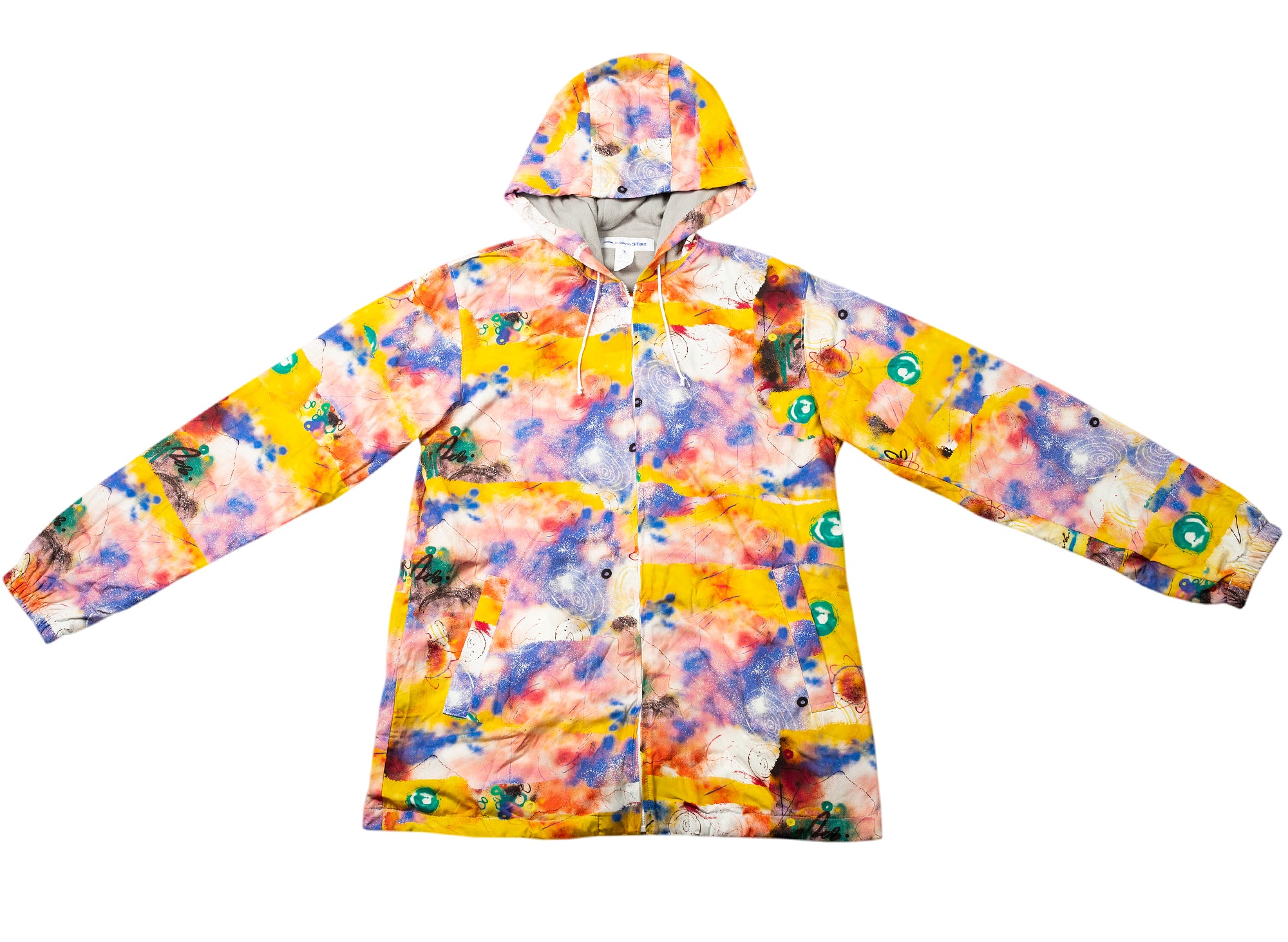 Comme des Garçons SHIRT x Futura Windbreaker in Yellow – Oneness