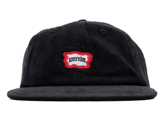 Ice Cream Shade Visor Cap in Black