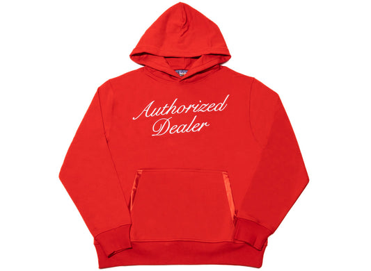 Just Don Authorized Dealer Hoodie red