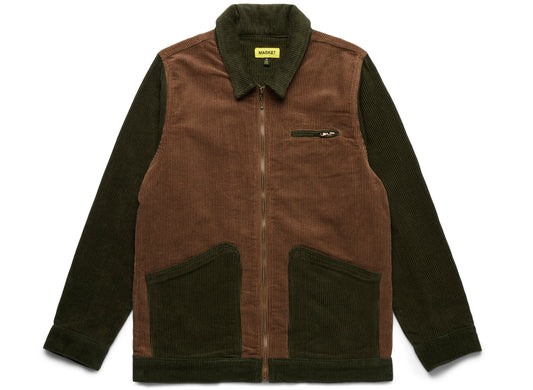 Market Color Block Corduroy Jacket