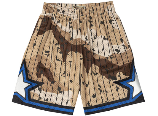 Mitchell & Ness NBA Magic '93 Camo Reflective Swingman Shorts
