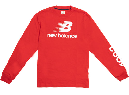 New Balance Made in USA Heritage L/S Tee RED