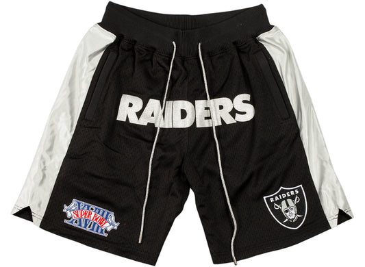 Just Don x Mitchell & Ness RAIDERS Shorts