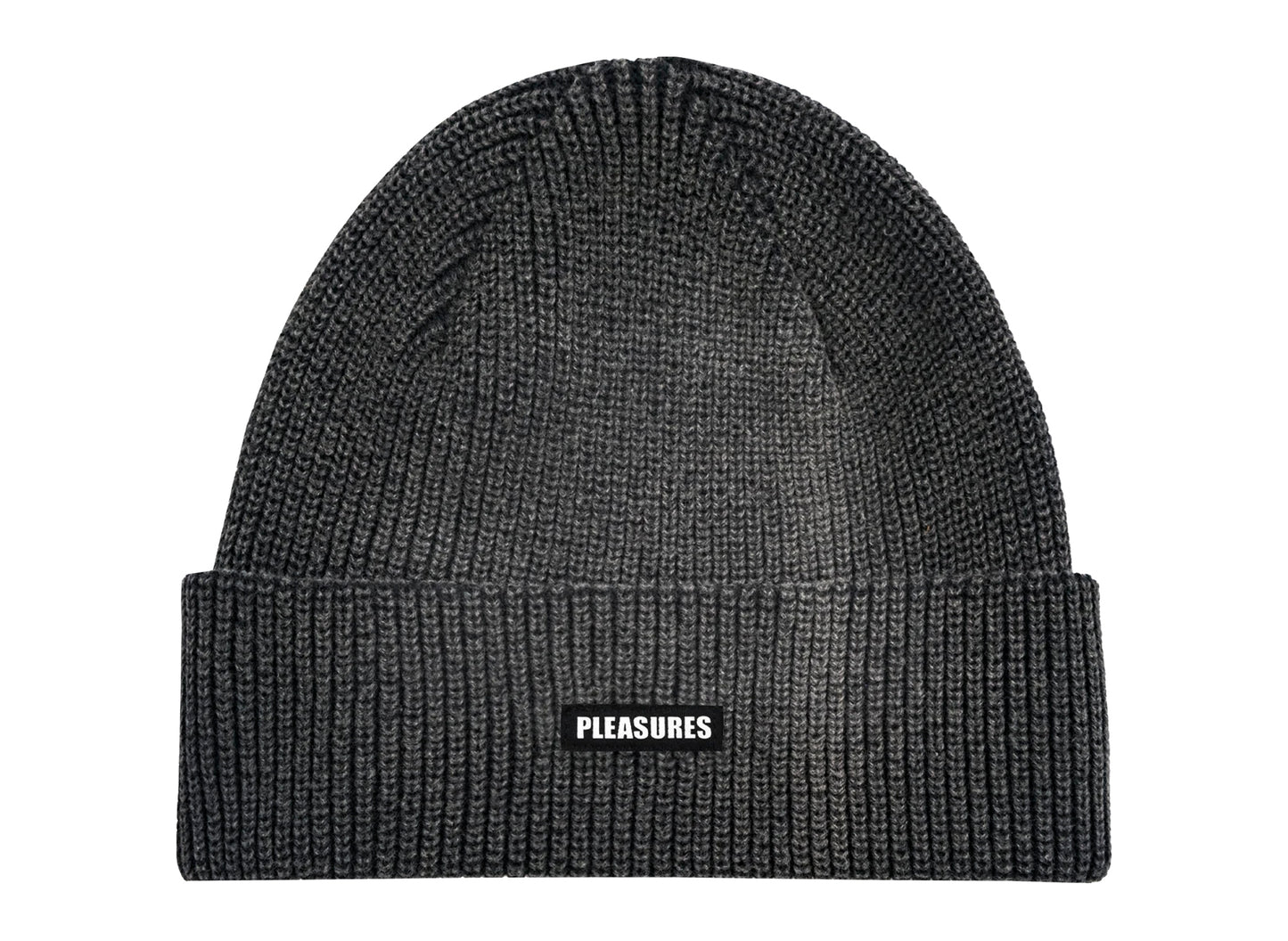 Pleasures Impact Logo Beanie in Black