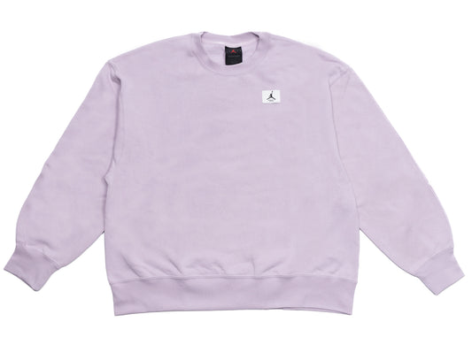 Women's Jordan Flight Fleece Crewneck in Iced Lilac