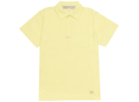 Advisory Board Crystals Abc. 123 Short Sleeve Polo Shirt in Sulphur