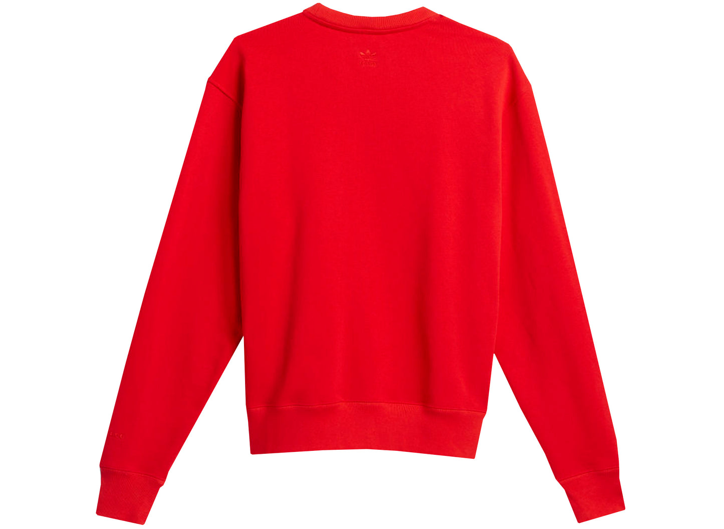 Adidas Pharrell Williams Basics Crewneck in Vivid Red