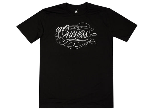 Oneness Script Logo Tee 'Black'