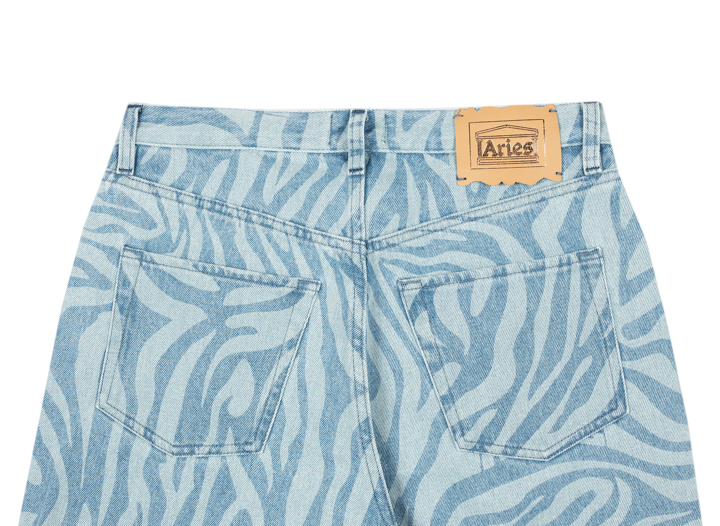 Aries Zebra Print Lilly Jeans