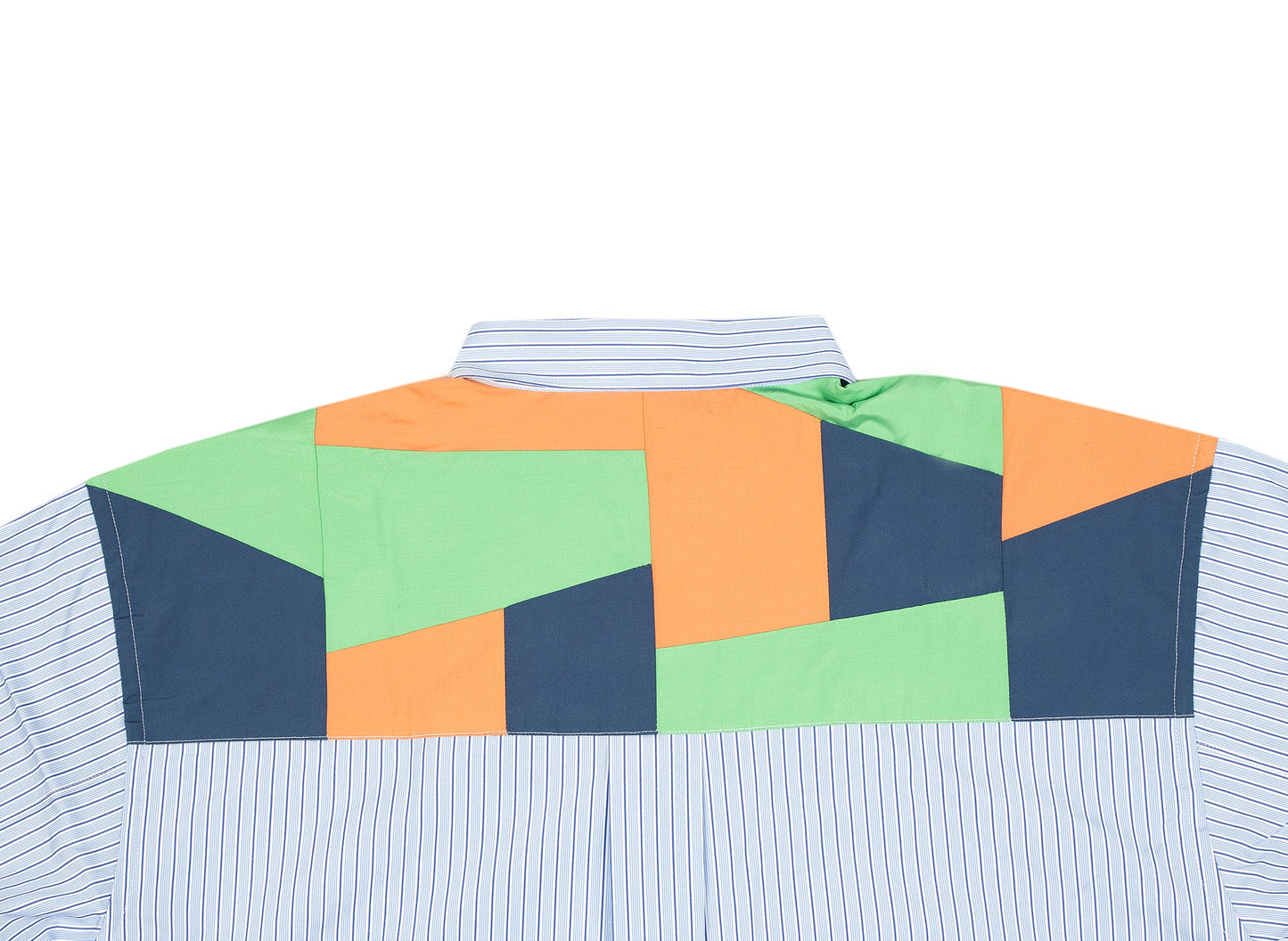 Chemise boutonnée en tissu tissé avec empiècements Comme des Garçons