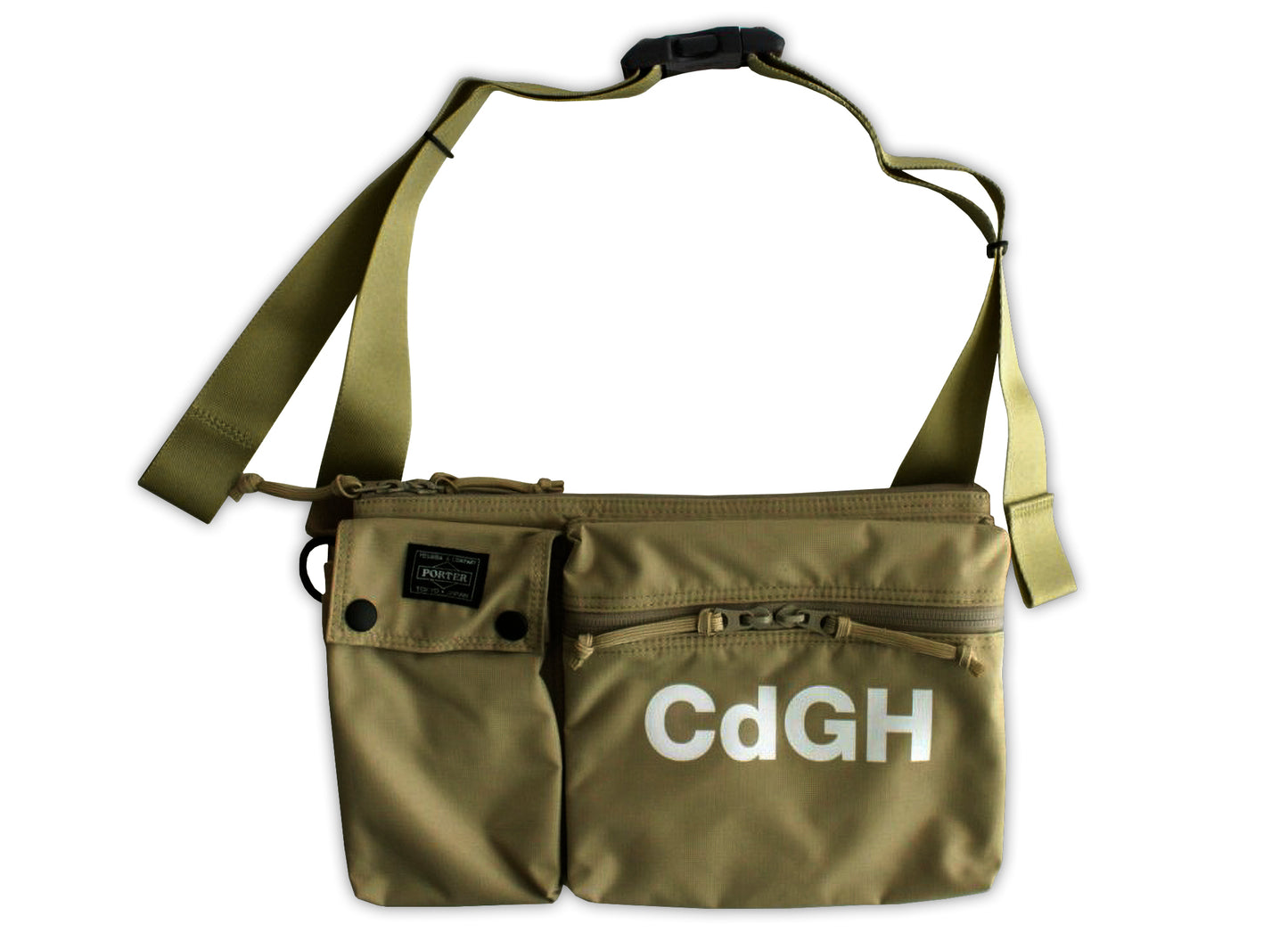 Sac bandoulière en nylon Ripstop Comme des Garçons Homme x Porter