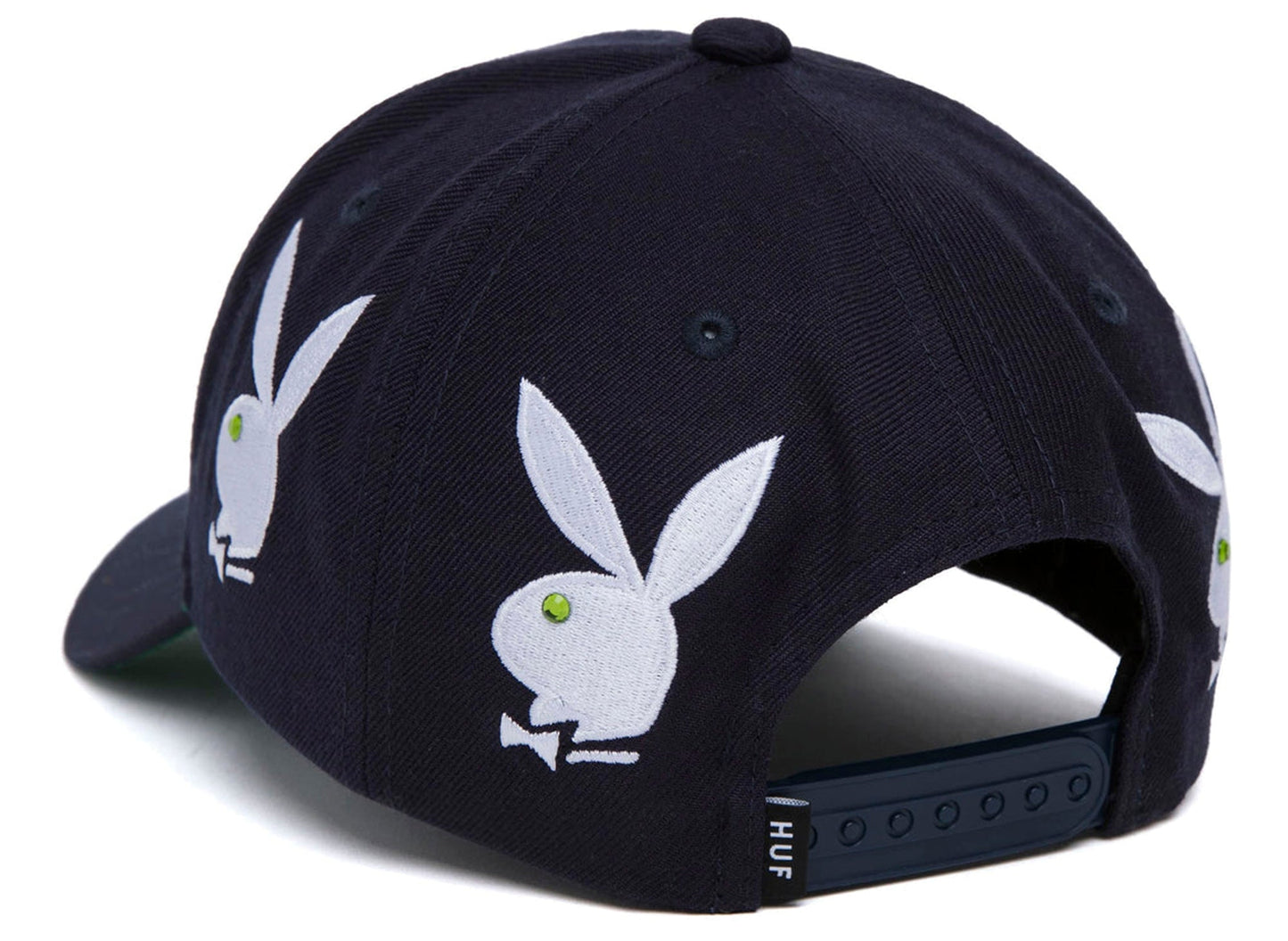 HUF Playboy Rhinestone 6 Panel Hat in Navy
